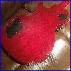 Gibson Custom Shop Les Paul Class 5 Cranberry Flametop ExCn with CS Hardshell Case