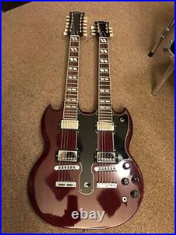 Gibson EDS 1275 Double Neck Guitar Cherry