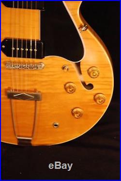 Gibson ES-330 1959 Reissue Natural Flametop P-90 Electric Guitar