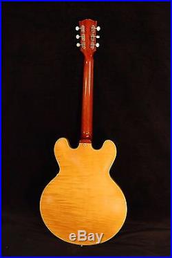 Gibson ES-330 1959 Reissue Natural Flametop P-90 Electric Guitar