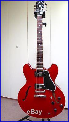 Gibson ES-335 2011, Flame Cherry Top. Grover Tuners, Beautiful