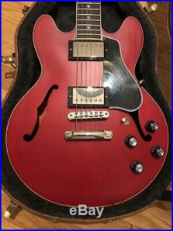 Gibson ES-339 Satin Red Electric Guitar OHSC