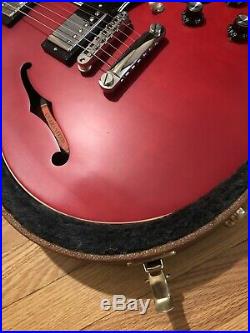 Gibson ES-339 Satin Red Electric Guitar OHSC