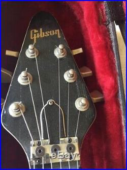Gibson Flying V 1986 Rare 80s Designer Series Model with Original HS Case