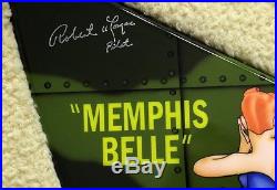 Gibson Guitar WWII Memphis Belle B-17 bomber signed by Col Robert Morgan pilot