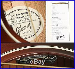 Gibson J-45 Standard Vintage Sunburst 6-string Acoustic-electric Guitar with HSC