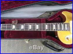 Gibson Les Paul 1956 Reissue Custom Shop Gold Top withCase