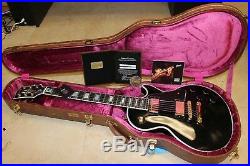 Gibson Les Paul 2014 CUSTOM SHOP BLACK BEAUTY ALL PAPERWORK IN OG HARD CASE