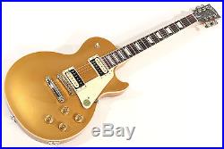 Gibson Les Paul Classic 2017 T Gold Top Electric Guitar With Hardshell Case