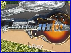 Gibson Les Paul Custom 1976 Sunburst 3 Pickup Sold As Is Player Project