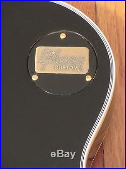 Gibson Les Paul Custom Black Ebony Electric Guitar with case