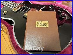 Gibson Les Paul Custom Black Ebony Electric Guitar with case