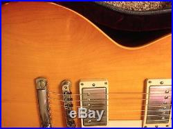 Gibson Les Paul Custom Shop Art Historic 1960 Vintage reissue Honey Burst withcase