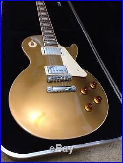 Gibson Les Paul Gold Top 2013 Excellent Condition Seymour Duncans Upgrades