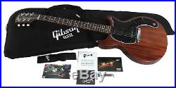 Gibson Les Paul Junior Tribute Doublecut Solidbody Guitar 2019 Worn Brown + Bag