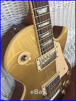 Gibson Les Paul Standard Goldtop 2003 Gold Top Great Condition