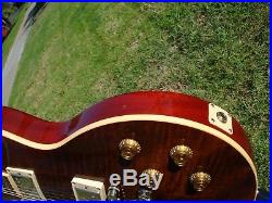 Gibson Les Paul Standard Plus Rootbeer Flametop'57 Classic PAF's 60's Slim Neck