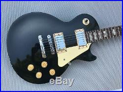 Gibson Les Paul Studio Black Customized Made September 23, 1996 Hard Case