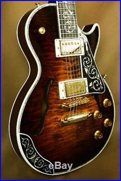 Gibson Les Paul Super Custom Carved Art Piece Electric Guitar