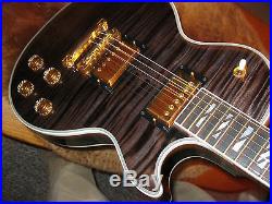 Gibson Les Paul Supreme Electric Guitar (Moster Flame Black) NO RESERVE