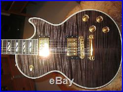 Gibson Les Paul Supreme Electric Guitar (Moster Flame Black) NO RESERVE
