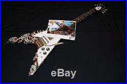 Gibson Limited Run Hendrix Psychedelic Flying V