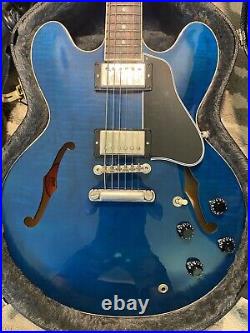 Gibson Memphis ESDT-335 Blueberry Burst WithGibson Case