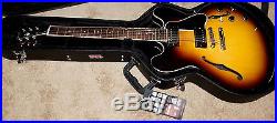 Gibson Memphis ES-335 Dot Plain-Top Electric Guitar2013Gloss Vintage Sunburst