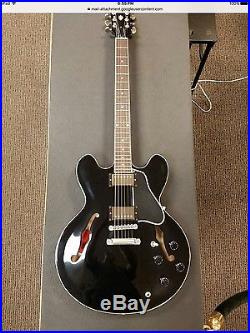Gibson Memphis ES-335 Electric Guitar Ebony/Black
