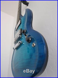 Gibson SG Carved Top Ocean Blue Burst 2009 Ocean Blue Burst limited RARE