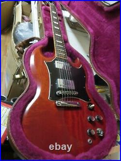 Gibson SG STANDARD Heritage Cherry Electric Guitar made in 2000 USA Hardcase