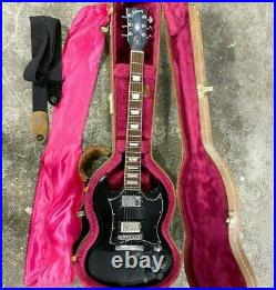 Gibson SG Standard Electric Guitar 2001 Black Original Papers included