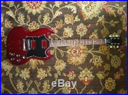 Gibson SG special. Just needs pickups. Good wood era. Project with hard case