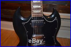 Gibson SG standard 2012 ebony guitar sabbath stoner punk rock metal doom pop