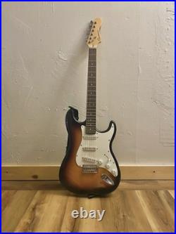Gladiator? Right-Handed Brown Electric Guitar, 6 String, Gig Bag