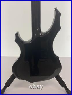 GrassRoots Electric Guitar G-FR-50 Deformed Type Black HH Body Only Used GrassRoots Electric Guitar G-FR-50 Deformed Type Black HH Body Only Used