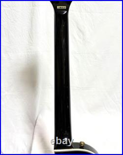 GrassRoots Les Paul Custom Black Electric Guitar with Fresh Strings