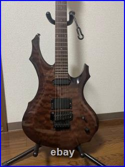 Grass Roots Pierrot Aiji Model Electric Guitar Hamper Brown 24F Pickup