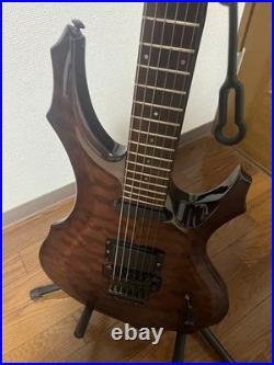 Grass Roots Pierrot Aiji Model Electric Guitar Hamper Brown 24F Pickup