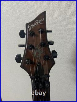 Grass Roots Pierrot Aiji Model Electric Guitar Hamper Brown 24F Pickup