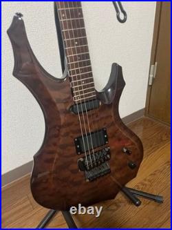 Grass Roots Pierrot Aiji Model Electric Guitar Hamper Brown 24F Pickup