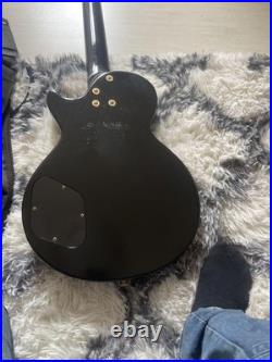 Grassroots Lez Paul Custombase Electric Bass Black with Gig Bag Grassroots Lez Paul Custombase Electric Bass Black with Gig Bag