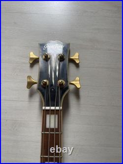 Grassroots Lez Paul Custombase Electric Bass Black with Gig Bag Grassroots Lez Paul Custombase Electric Bass Black with Gig Bag