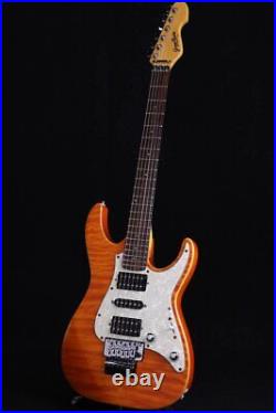 Grassroots Snapper G-Sn-58R See Thru Orange Electric Guitar