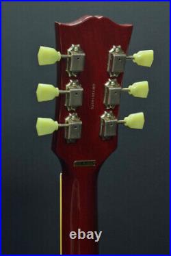 Grassroots by ESP Les Paul Lespaul Lp Type G-Lp-50S See Thru Red 2013 Guitar