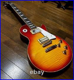 Greco Electric Guitar Les Paul EG480R 1976 Vintage Cherry Sunburst From Japan