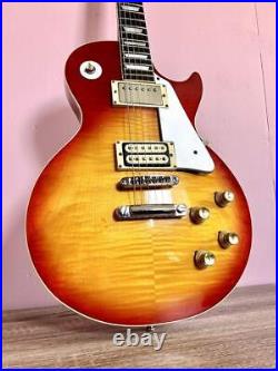 Greco Electric Guitar Les Paul EG480R 1976 Vintage Cherry Sunburst From Japan