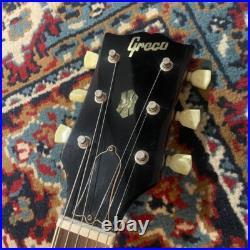 Greco electric guitar SG type with additional mute switch used item from Japan