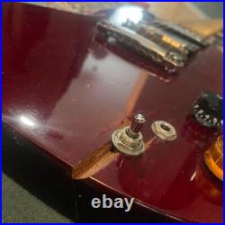 Greco electric guitar SG type with additional mute switch used item from Japan