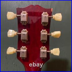 Greco electric guitar SG type with additional mute switch used item from Japan